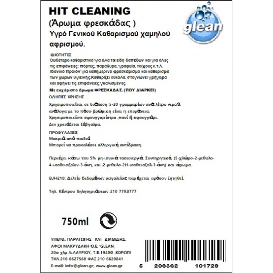 HIT CLEANING 750ml