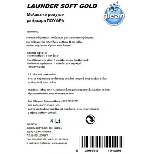 LAUNDER SOFT GOLD POWDER 4 Lt